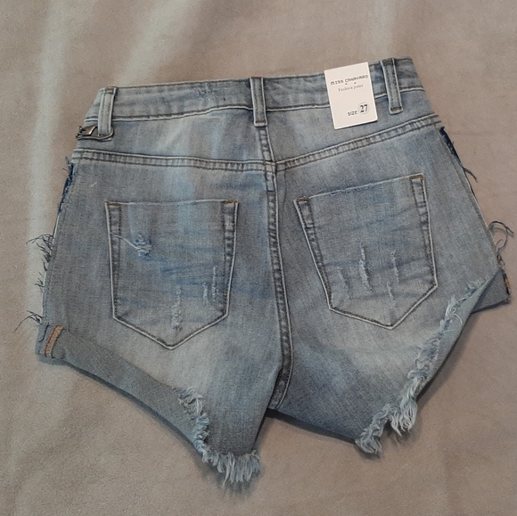 NWT RARE! Women's Denim Jeans Shorts Miss Canavaro - Picture 8 of 13